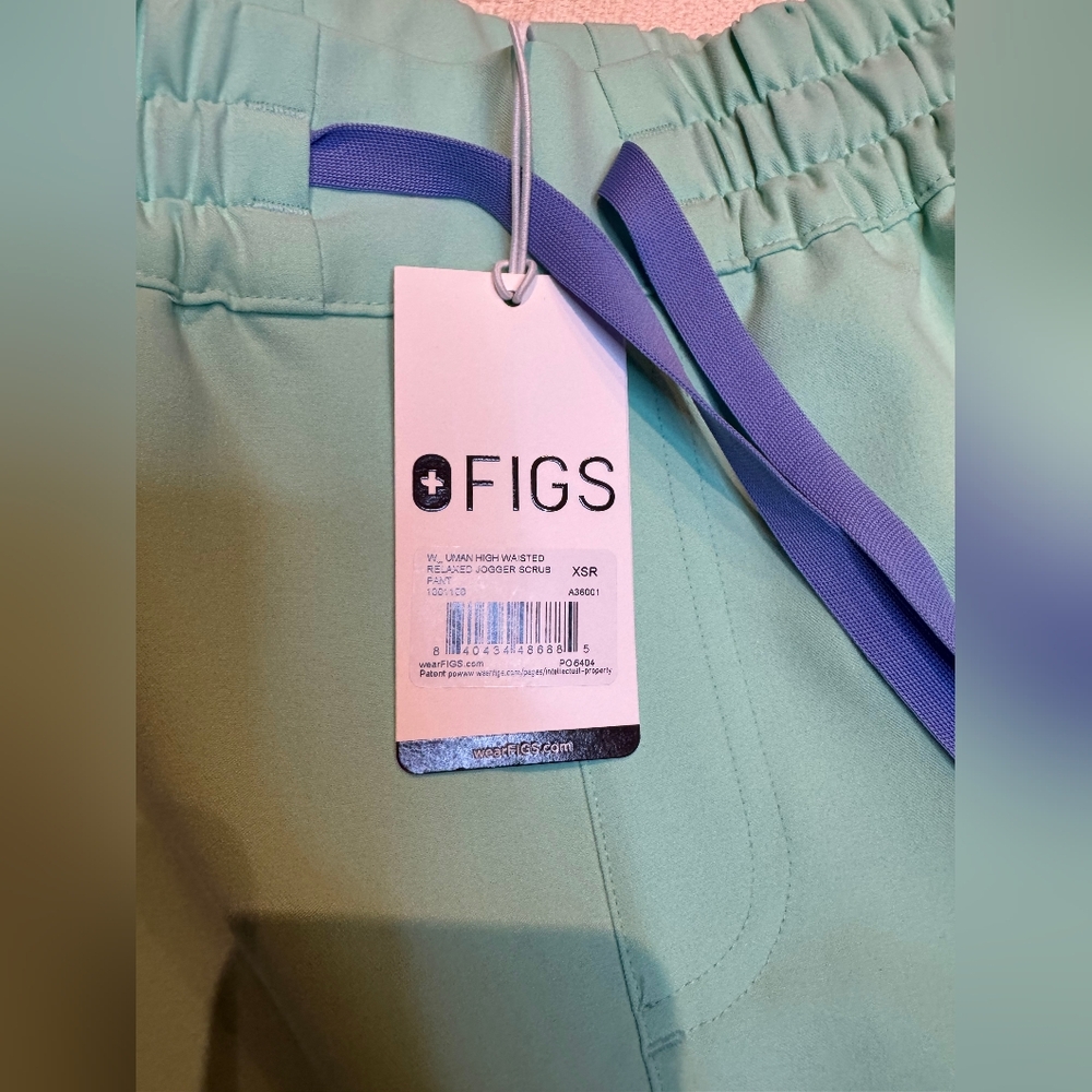 FIGS Uman High Waisted Joggers in Mariner Womens Size XS - Picture 3 of 5
